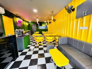 Selling assets of a cafe which is located in a prime area of Ahmedabad.