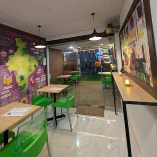 Newly established QSR café in South Mumbai beside railway station and high growth potential.