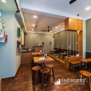 Non operational cafe with 15 regular customers for sale in Bangalore.