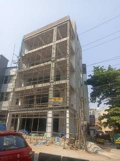 6,000 sq. ft. G+4 commercial-building in Chandanagar, Hyderabad ideal for retail showrooms available for rent.
