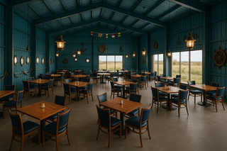 Upcoming nautical themed resto-bar in Anjuna that will feature coastal cuisine and maritime memorabilia.