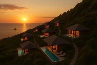 Pre-revenue wellness retreat with 15 planned villas, seeks investment to fund construction and development.
