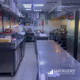 For sale: Fast-food restaurant with 2 outlets, daily 100+ customers and AOV 80+ AED.
