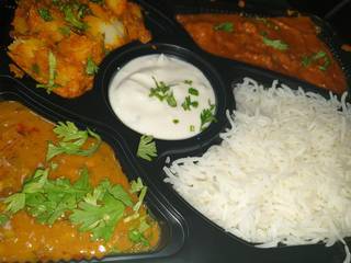 Food catering and cloud kitchen serving North Indian and Mexican food with well built kitchen.