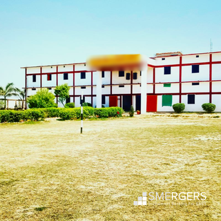 CBSE-affiliated school till class 10th built up on a 2.5-acre land area for sale.