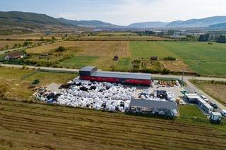 Plastic recycling company supplying secondary raw materials for the plastic industry sector and additional.