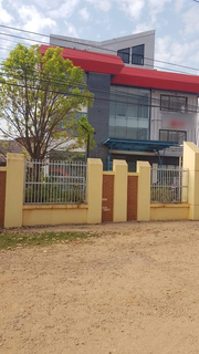 Four-storey building with parking in Vientiane Capital, ideal for corporate office or accommodation for rental.