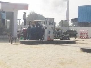Newly established petrol bunk with steady daily customer traffic and licensed fuel retail operations.