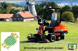 Autonomous golf greens mower company with necessary patent seeks investment to build a prototype.
