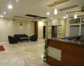 Hotel business having 40 rooms and recording a 75% occupancy rate throughout the year.