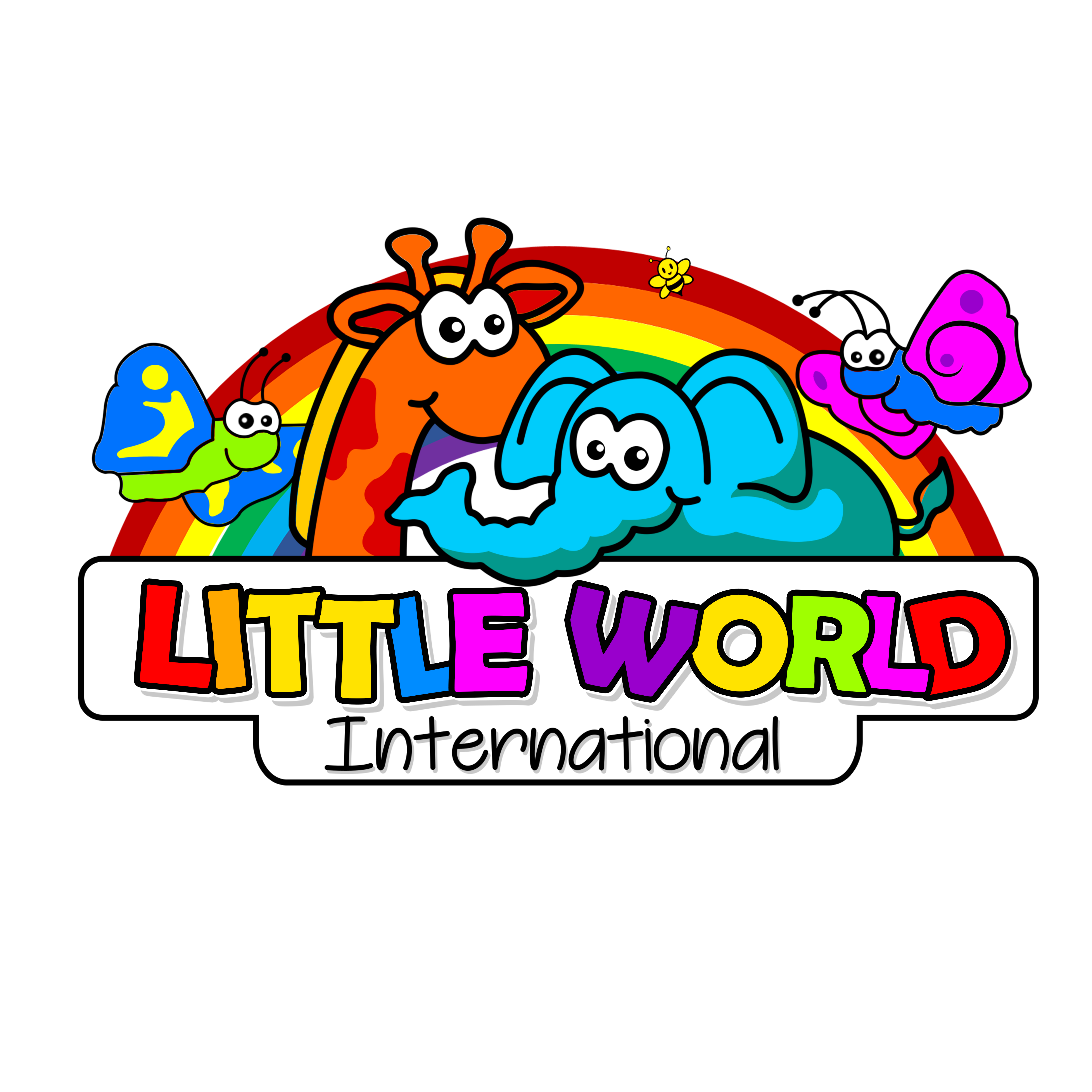 Little World Play School & Little Fun World logo