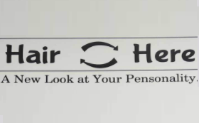 Hair O Here (Hair Here) logo