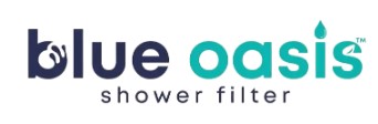 Blue Oasis Shower Filter (The Great Stock Trading) logo