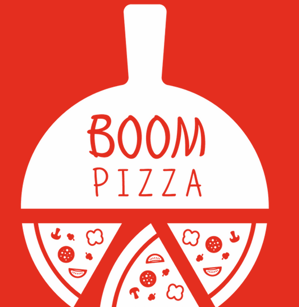 Boom Pizza logo