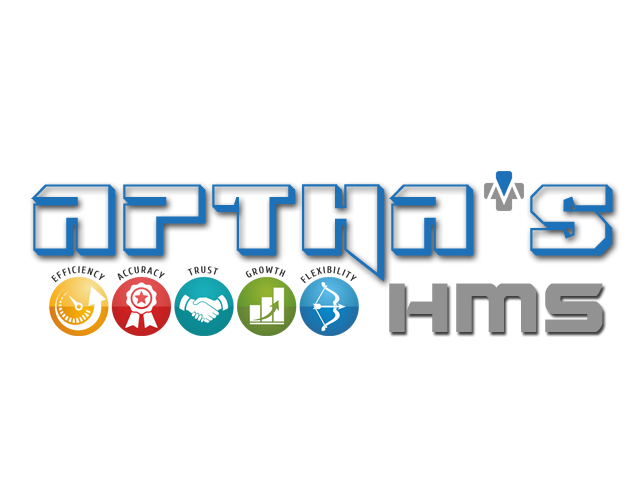 Aptha's HMS logo